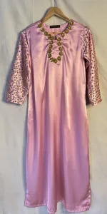 3PC  SILK SUIT WITH ORGANZA DUPATTA image not found
