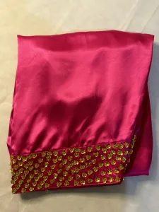 3PC SILK SUIT WITH ORGANZA DUPATTA image not found