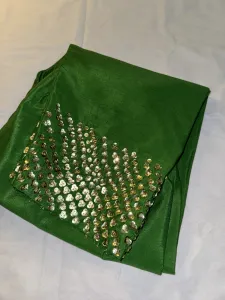 3PC SILK SUIT WITH ORGANZA DUPATTA image not found