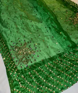 3PC SILK SUIT WITH ORGANZA DUPATTA image not found